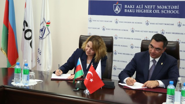 BANM ilə Bahçeşehir Universiteti arasında müqavilə imzalandı -FOTOLAR